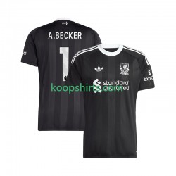 Liverpool Doelman Vierde Tenue Heren Voetbalshirts Alisson Becker 1 2025-2026 Korte Mouwen