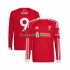 Liverpool Thuis Tenue Heren Voetbalshirts ISAK 9 2025-2026 Lange Mouwen