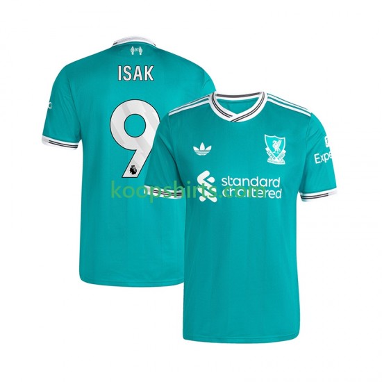 Liverpool Derde Tenue Heren Voetbalshirts ISAK 9 2025-2026 Korte Mouwen