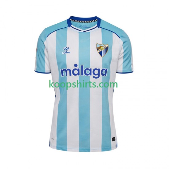 Málaga CF Thuis Tenue Heren Voetbalshirts 2025-2026 Korte Mouwen