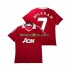 Manchester United Retro Thuis Tenue Heren Voetbalshirts BECKHAM 7 2010 2011 Korte Mouwen