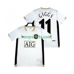Manchester United Retro Uit Tenue Heren Voetbalshirts GIGGS 11 2006-2007 Korte Mouwen
