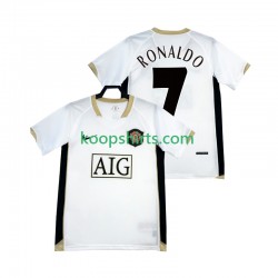 Manchester United Retro Uit Tenue Heren Voetbalshirts RONALDO 7 2006-2007 Korte Mouwen
