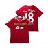 Manchester United Retro Thuis Tenue Heren Voetbalshirts SCHOLES 18 2010 2011 Korte Mouwen