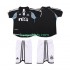Newcastle United Retro Uit Tenue Kinder Voetbalshirts 2000 2001 Korte Mouwen