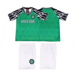 Nigeria Retro Thuis Tenue Kinder Voetbalshirts 1995 Korte Mouwen