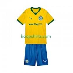 Palmeiras Derde Tenue Kinder Voetbalshirts 2025-2026 Korte Mouwen