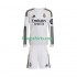 Real Madrid Thuis Tenue Kinder Voetbalshirts 2025-2026 Lange Mouwen