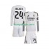 Real Madrid Thuis Tenue Kinder Voetbalshirts Huijsen 24 2025-2026 Lange Mouwen