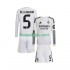 Real Madrid Thuis Tenue Kinder Voetbalshirts Jude Bellingham 5 2025-2026 Lange Mouwen