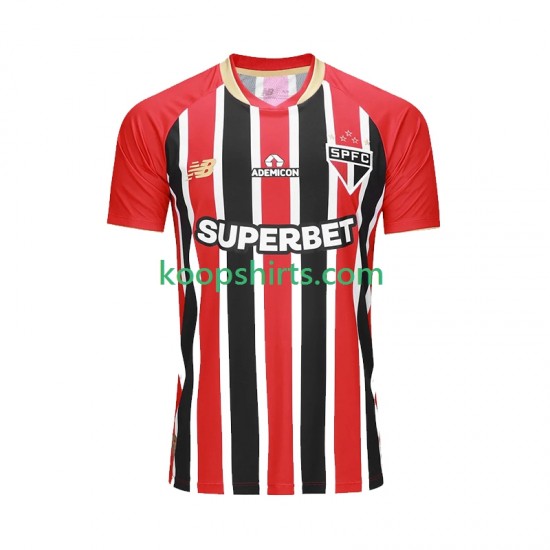 Sao Paulo Uit Tenue Heren Voetbalshirts 2025-2026 Korte Mouwen