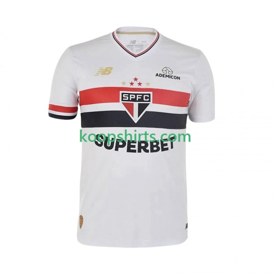 Sao Paulo Thuis Tenue Heren Voetbalshirts 2025-2026 Korte Mouwen