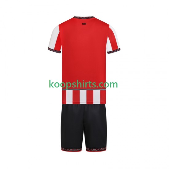 Sheffield United Thuis Tenue Kinder Voetbalshirts 2025-2026 Korte Mouwen