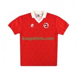 Zwitserland Retro Thuis Tenue Heren Voetbalshirts 1994 Korte Mouwen