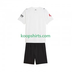 Valencia CF Thuis Tenue Kinder Voetbalshirts 2025-2026 Korte Mouwen