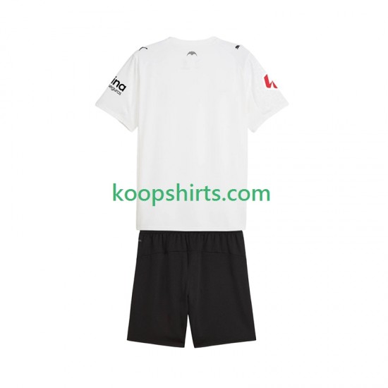 Valencia CF Thuis Tenue Kinder Voetbalshirts 2025-2026 Korte Mouwen