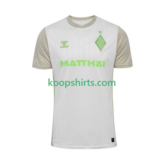 Werder Bremen Uit Tenue Heren Voetbalshirts 2025-2026 Korte Mouwen